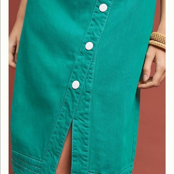 ANTHROPOLOGIE Button Down Dress - Picture 6 of 7